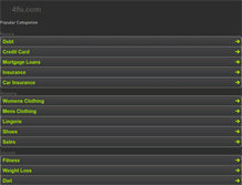 Tablet Screenshot of 4fu.com
